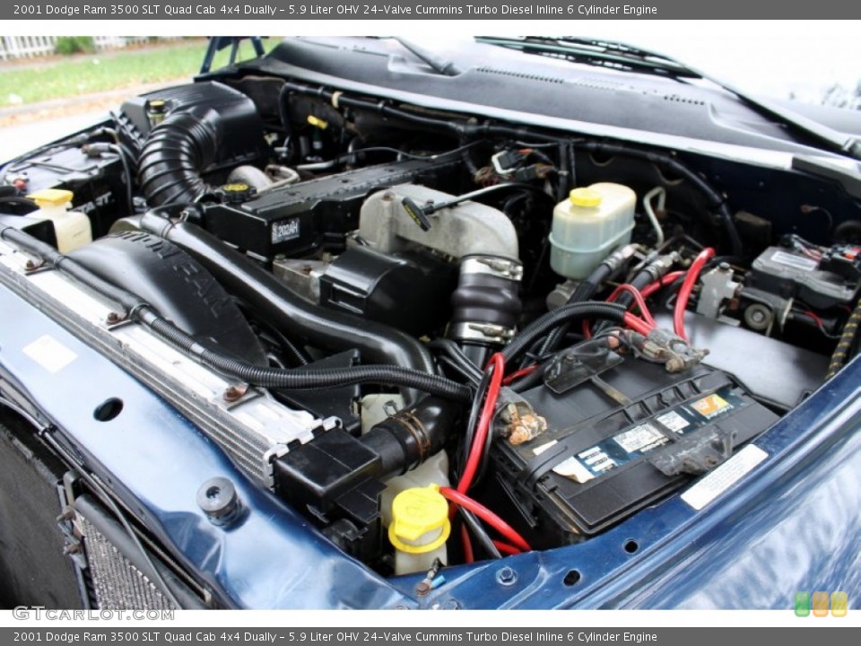 5.9 Liter OHV 24-Valve Cummins Turbo Diesel Inline 6 Cylinder Engine for the 2001 Dodge Ram 3500 #79112884