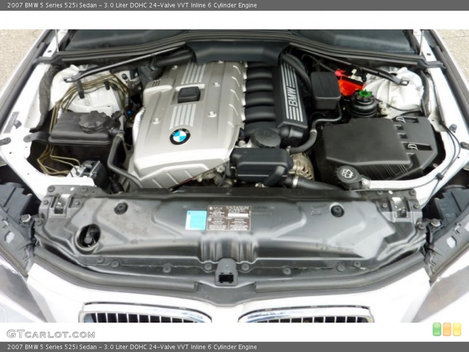3.0 Liter DOHC 24-Valve VVT Inline 6 Cylinder Engine for the 2007 BMW 5 Series #79116007