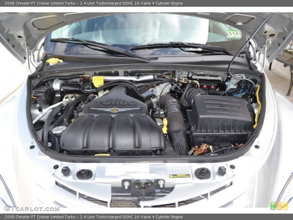 2.4 Liter Turbocharged DOHC 16-Valve 4 Cylinder 2008 Chrysler PT Cruiser Engine