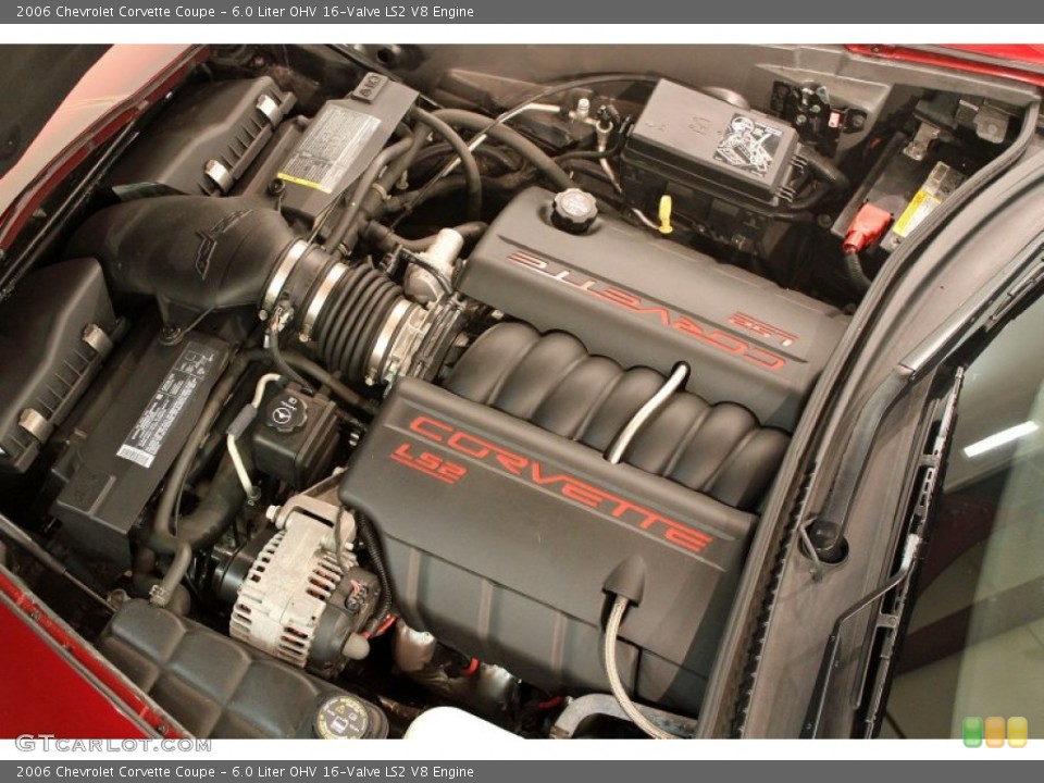 6.0 Liter OHV 16-Valve LS2 V8 Engine for the 2006 Chevrolet Corvette #79122088