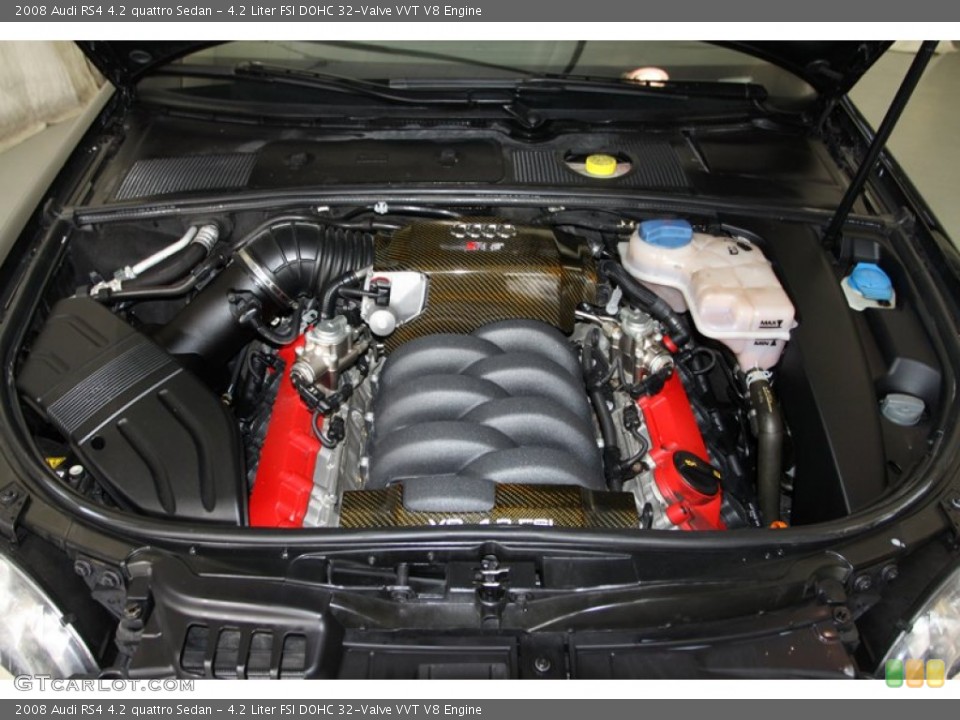 4.2 Liter FSI DOHC 32-Valve VVT V8 Engine for the 2008 Audi RS4 #79132961