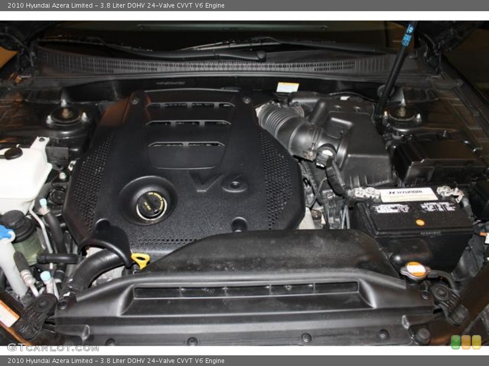 3.8 Liter DOHV 24-Valve CVVT V6 Engine for the 2010 Hyundai Azera #79141098