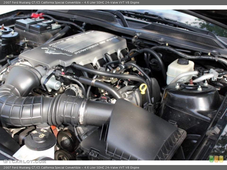 4.6 Liter SOHC 24-Valve VVT V8 Engine for the 2007 Ford Mustang #79143087