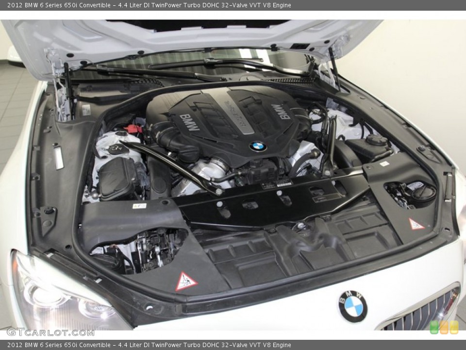 4.4 Liter DI TwinPower Turbo DOHC 32-Valve VVT V8 Engine for the 2012 BMW 6 Series #79145577