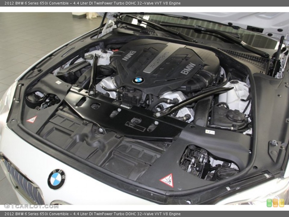 4.4 Liter DI TwinPower Turbo DOHC 32-Valve VVT V8 Engine for the 2012 BMW 6 Series #79145586