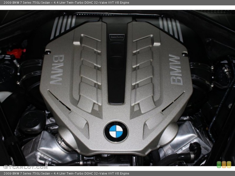 4.4 Liter Twin-Turbo DOHC 32-Valve VVT V8 Engine for the 2009 BMW 7 Series #79147575