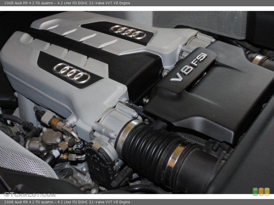 4.2 Liter FSI DOHC 32-Valve VVT V8 Engine for the 2008 Audi R8 #79165894