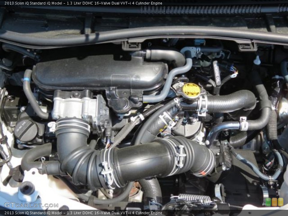 1.3 Liter DOHC 16-Valve Dual VVT-i 4 Cylinder Engine for the 2013 Scion iQ #79168548