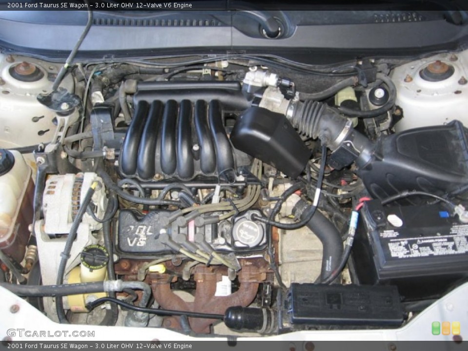 3.0 Liter OHV 12-Valve V6 Engine for the 2001 Ford Taurus #79170287