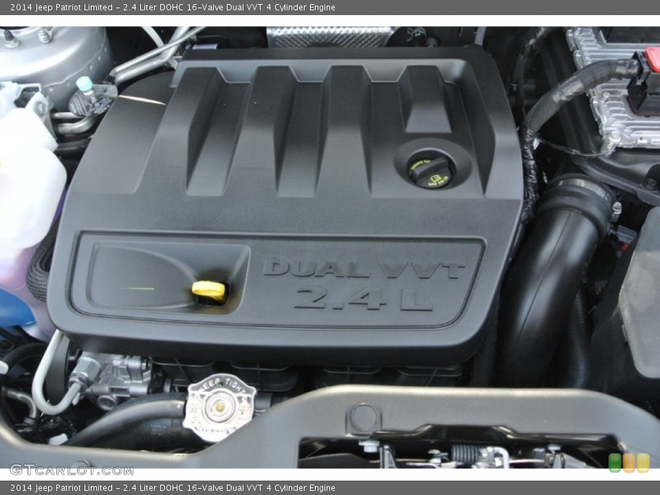 2.4 Liter DOHC 16-Valve Dual VVT 4 Cylinder Engine for the 2014 Jeep Patriot #79186685