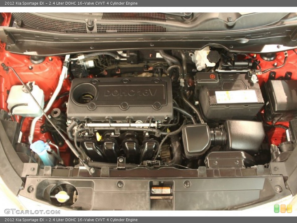 2.4 Liter DOHC 16-Valve CVVT 4 Cylinder Engine for the 2012 Kia Sportage #79194820