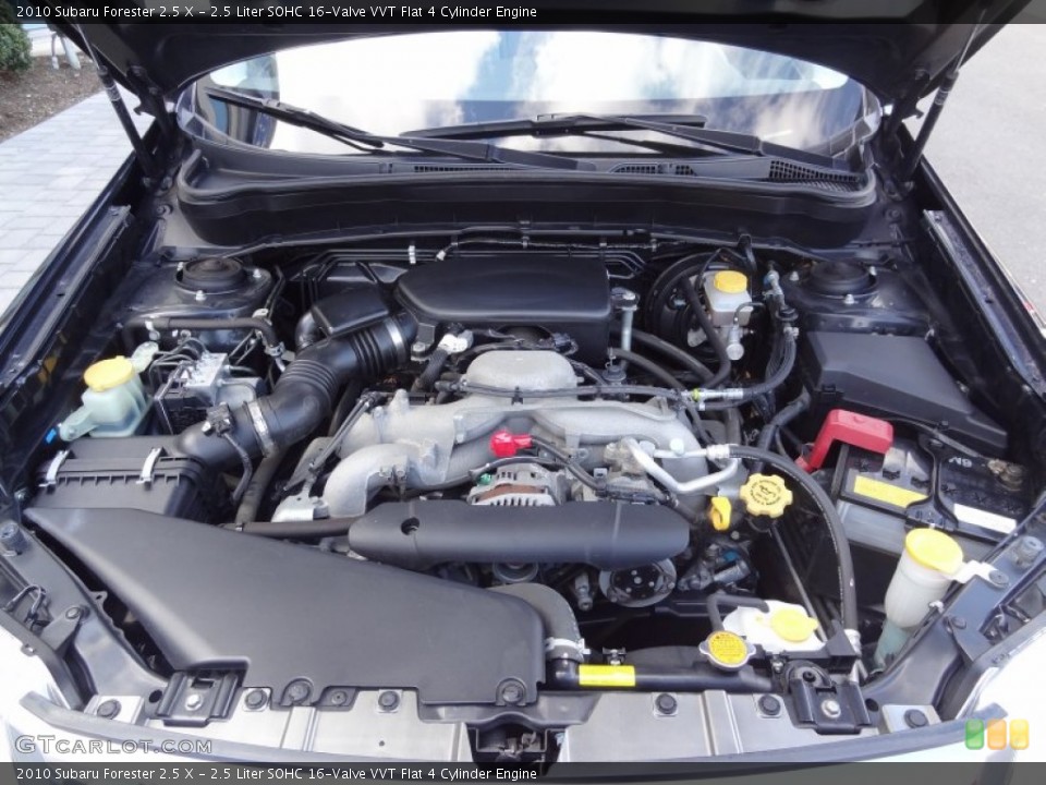 2.5 Liter SOHC 16-Valve VVT Flat 4 Cylinder Engine for the 2010 Subaru Forester #79208017