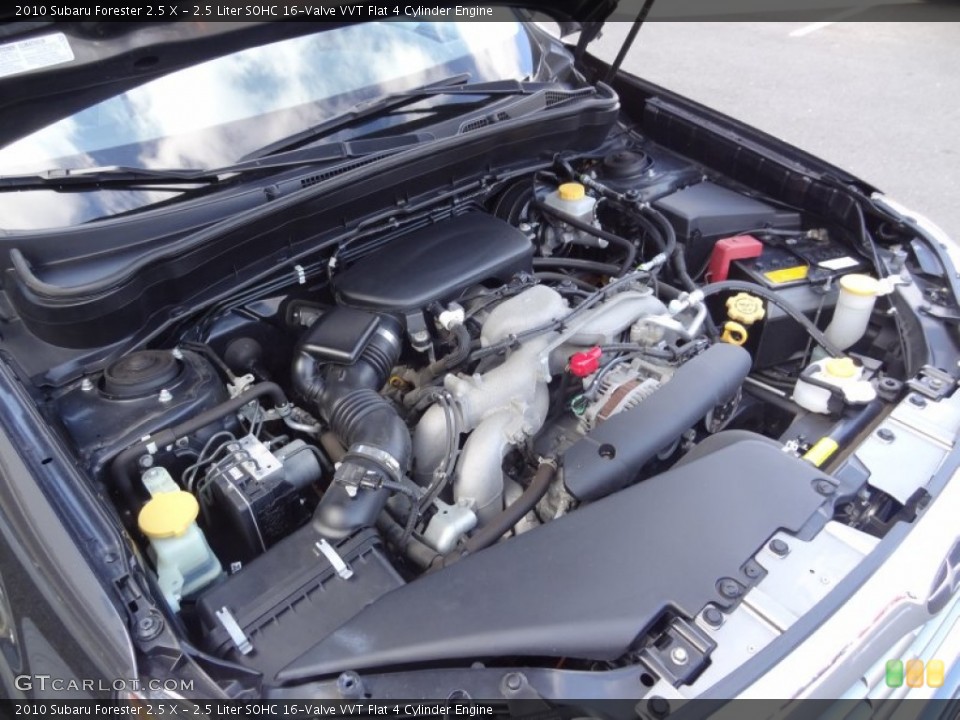 2.5 Liter SOHC 16-Valve VVT Flat 4 Cylinder Engine for the 2010 Subaru Forester #79208050