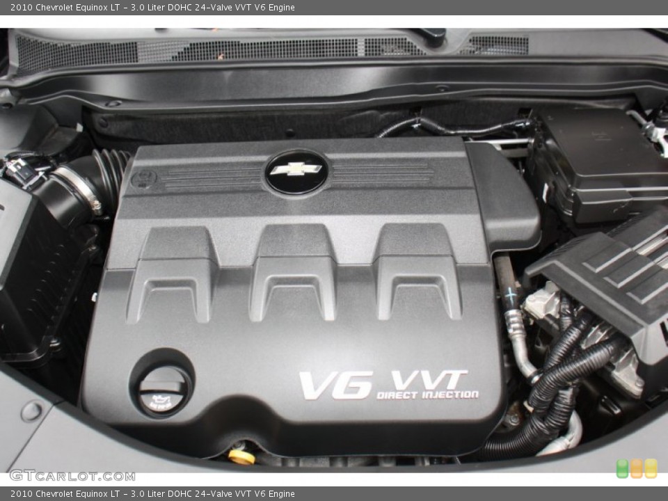 3.0 Liter DOHC 24-Valve VVT V6 2010 Chevrolet Equinox Engine