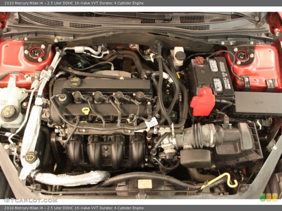 2.5 Liter DOHC 16-Valve VVT Duratec 4 Cylinder Engine for the 2010 Mercury Milan #79219888