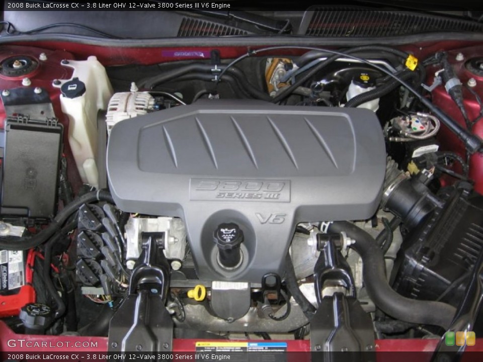 3.8 Liter OHV 12-Valve 3800 Series III V6 Engine for the 2008 Buick LaCrosse #79221105