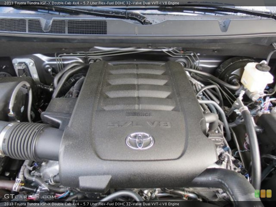 5.7 Liter Flex-Fuel DOHC 32-Valve Dual VVT-i V8 Engine for the 2013 Toyota Tundra #79231455