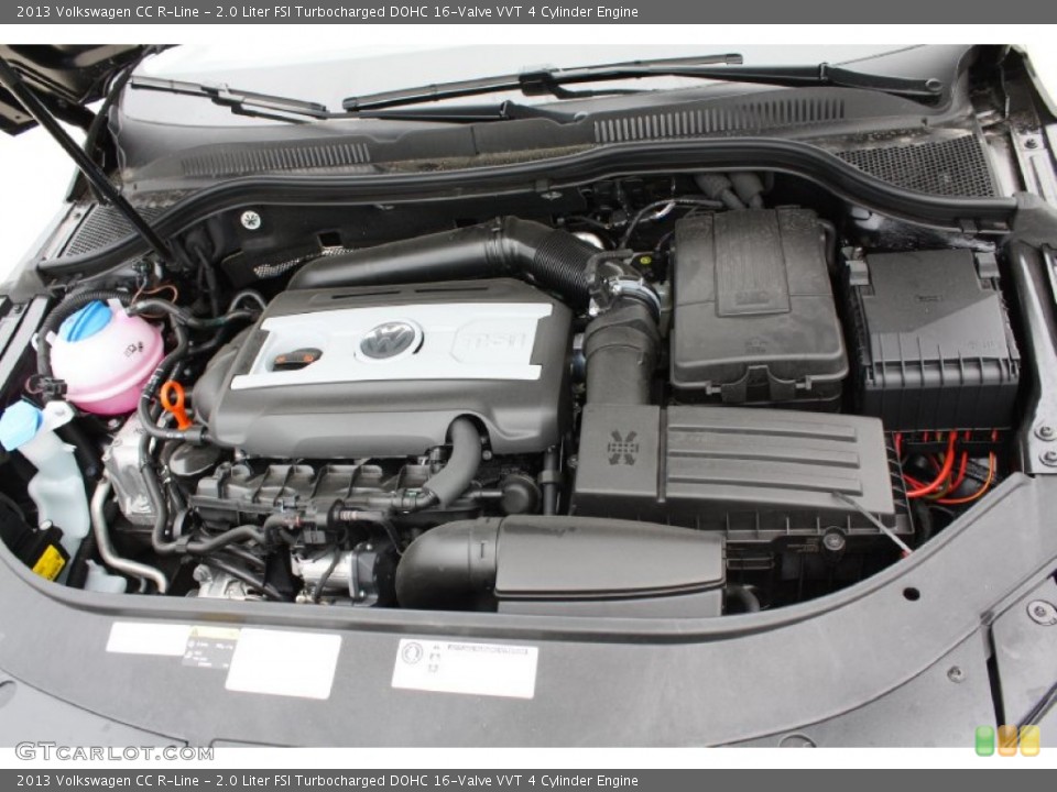 2.0 Liter FSI Turbocharged DOHC 16-Valve VVT 4 Cylinder Engine for the 2013 Volkswagen CC #79238826