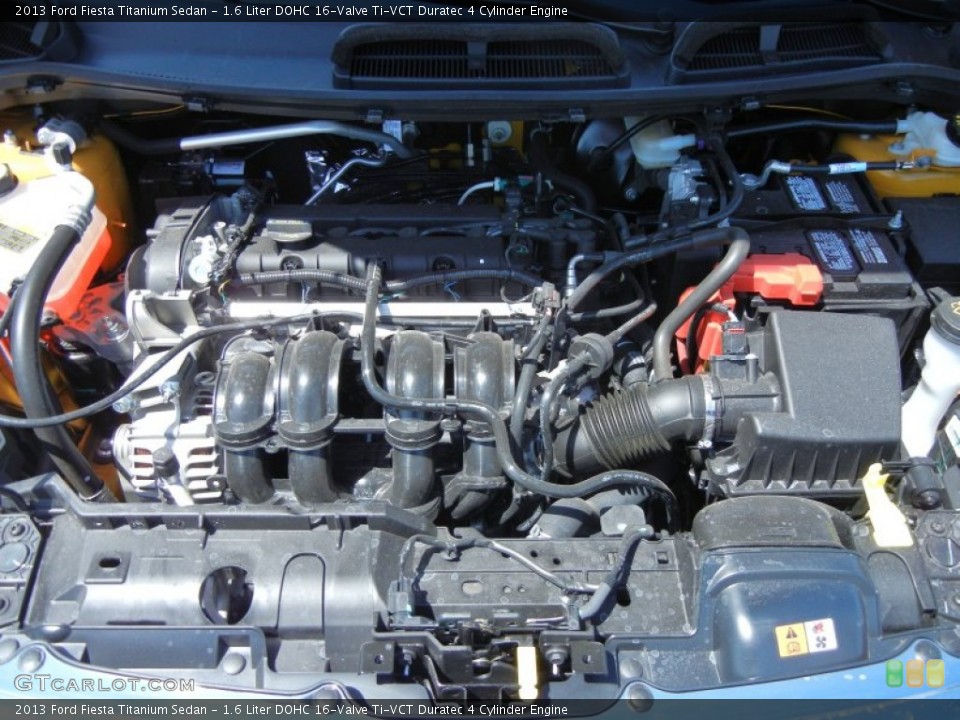 1.6 Liter DOHC 16-Valve Ti-VCT Duratec 4 Cylinder Engine for the 2013 Ford Fiesta #79241620