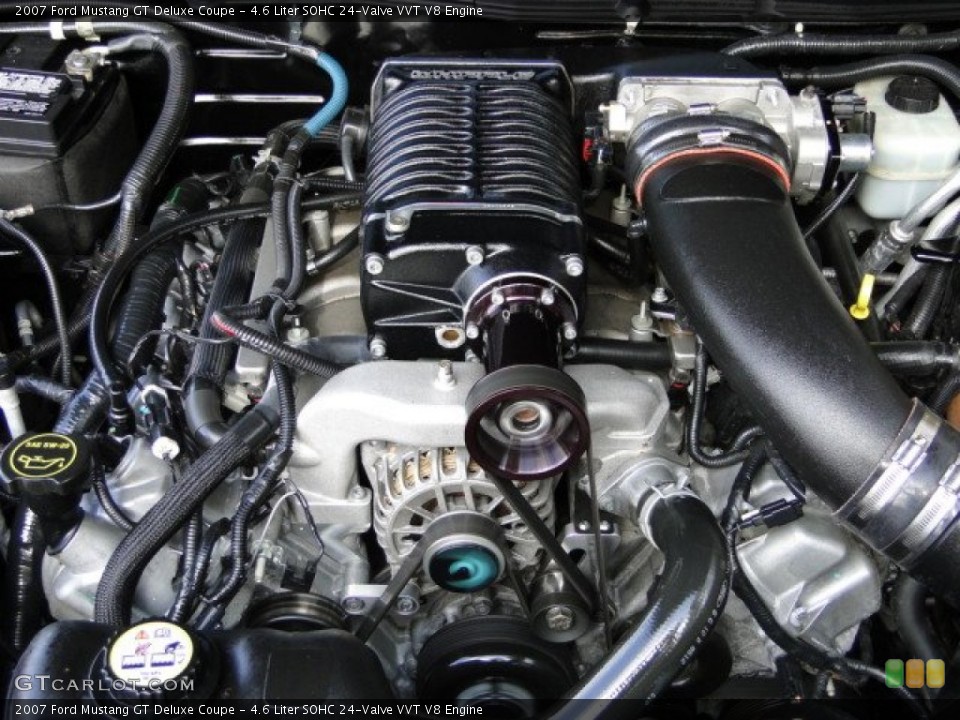 4.6 Liter SOHC 24-Valve VVT V8 Engine for the 2007 Ford Mustang #79247062