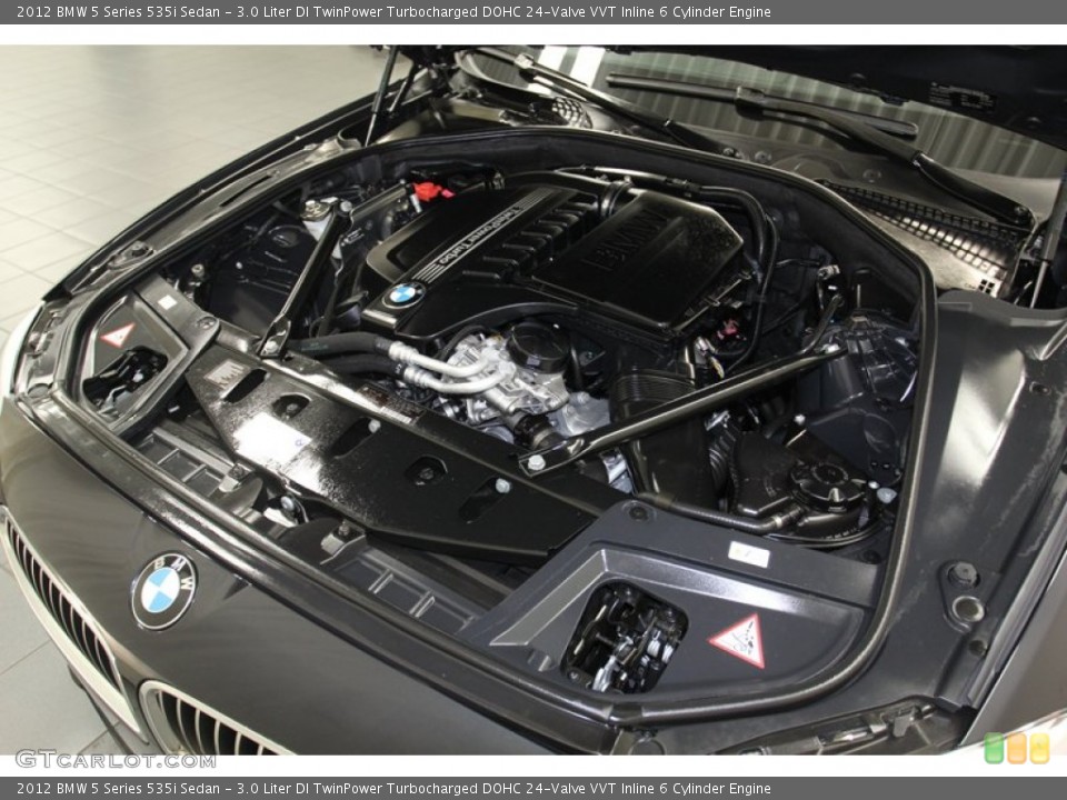 3.0 Liter DI TwinPower Turbocharged DOHC 24-Valve VVT Inline 6 Cylinder Engine for the 2012 BMW 5 Series #79253587