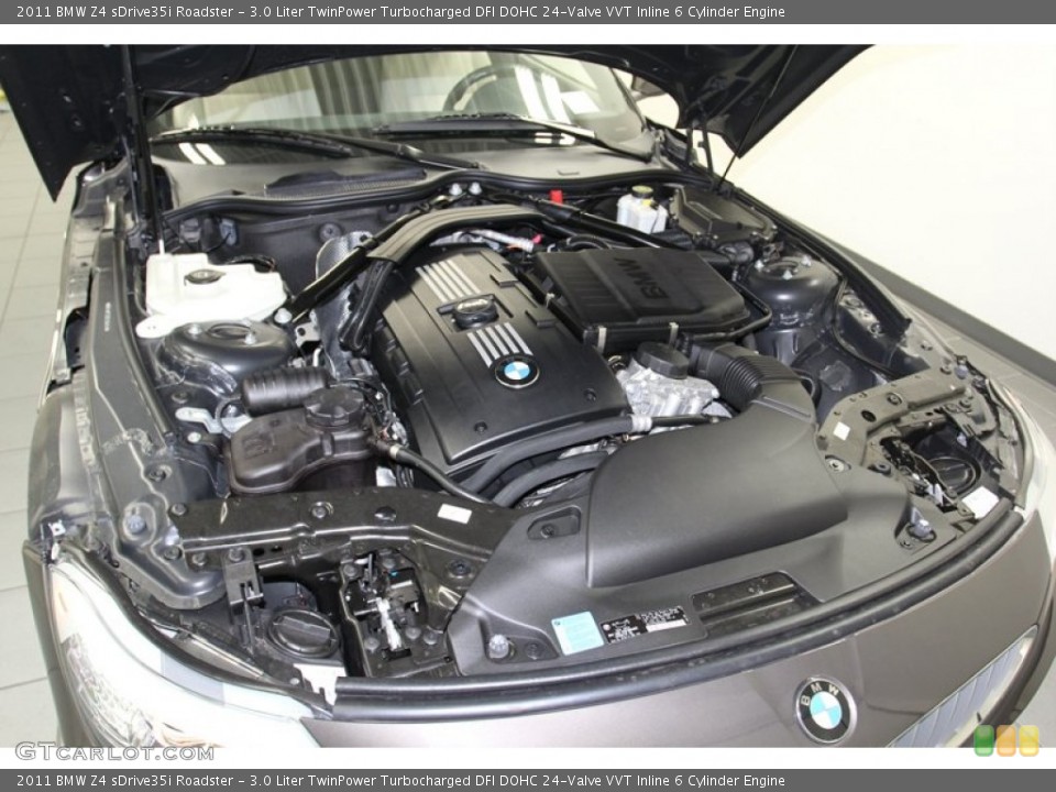 3.0 Liter TwinPower Turbocharged DFI DOHC 24-Valve VVT Inline 6 Cylinder Engine for the 2011 BMW Z4 #79268102