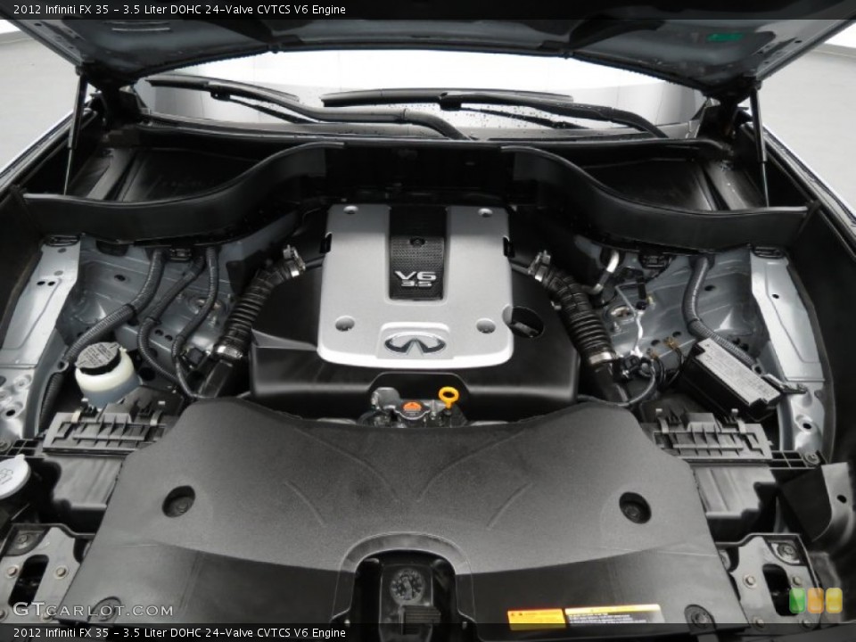 3.5 Liter DOHC 24-Valve CVTCS V6 2012 Infiniti FX Engine