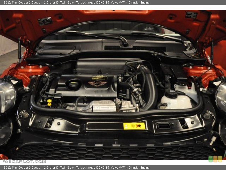 1.6 Liter DI Twin-Scroll Turbocharged DOHC 16-Valve VVT 4 Cylinder Engine for the 2012 Mini Cooper #79275227