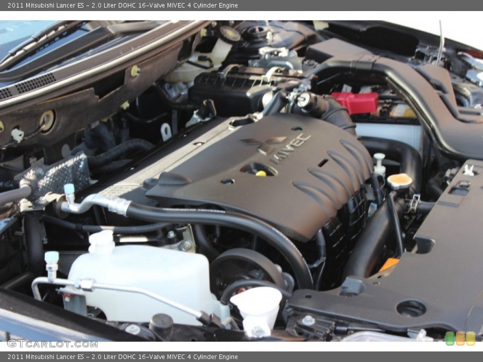 2.0 Liter DOHC 16-Valve MIVEC 4 Cylinder Engine for the 2011 Mitsubishi Lancer #79305926
