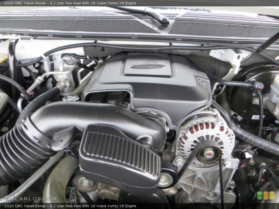 6.2 Liter Flex-Fuel OHV 16-Valve Vortec V8 Engine for the 2010 GMC Yukon #79310246