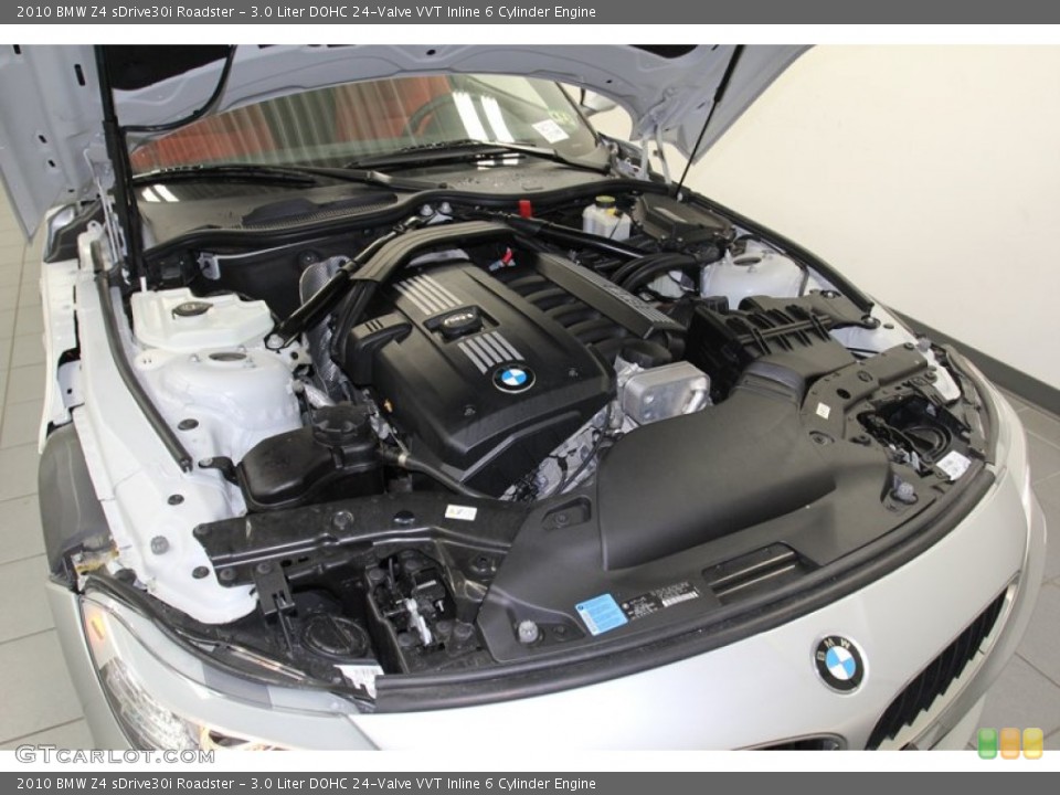3.0 Liter DOHC 24-Valve VVT Inline 6 Cylinder 2010 BMW Z4 Engine