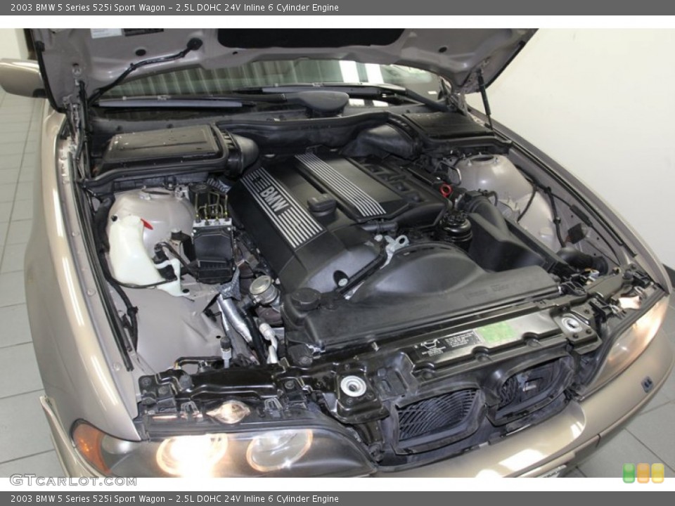 2.5L DOHC 24V Inline 6 Cylinder Engine for the 2003 BMW 5 Series #79317978