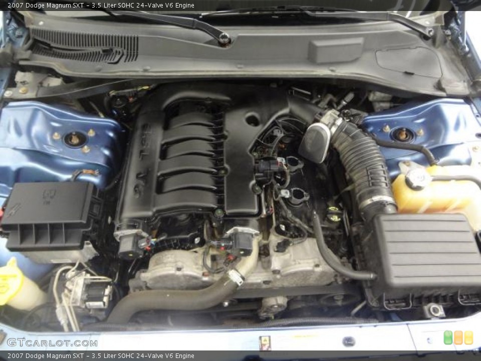3.5 Liter SOHC 24-Valve V6 2007 Dodge Magnum Engine
