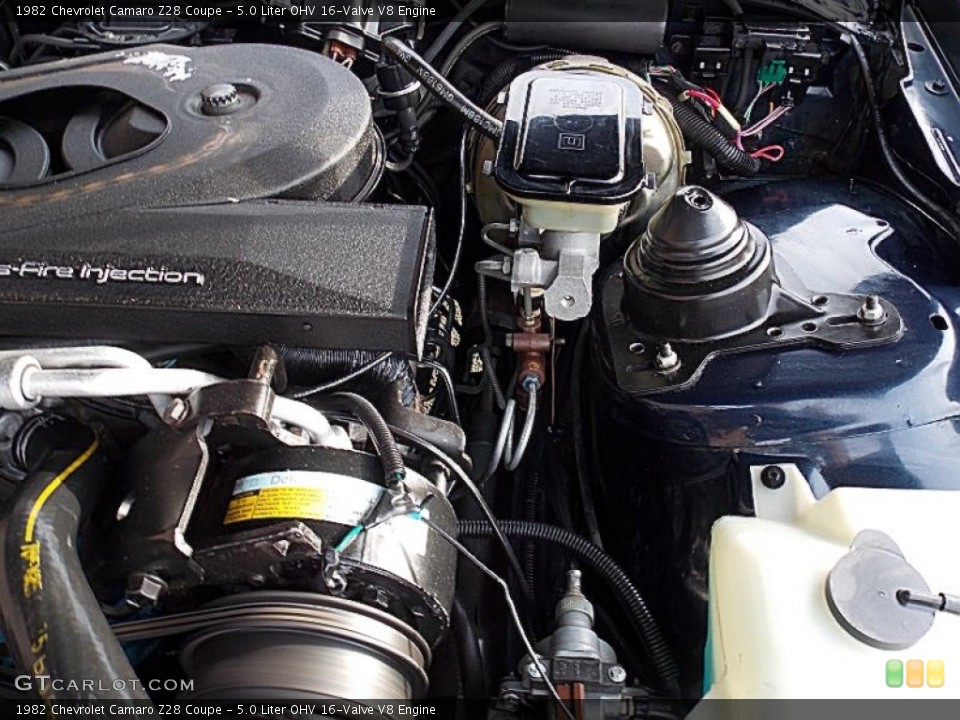 5.0 Liter OHV 16-Valve V8 Engine for the 1982 Chevrolet Camaro #79326205