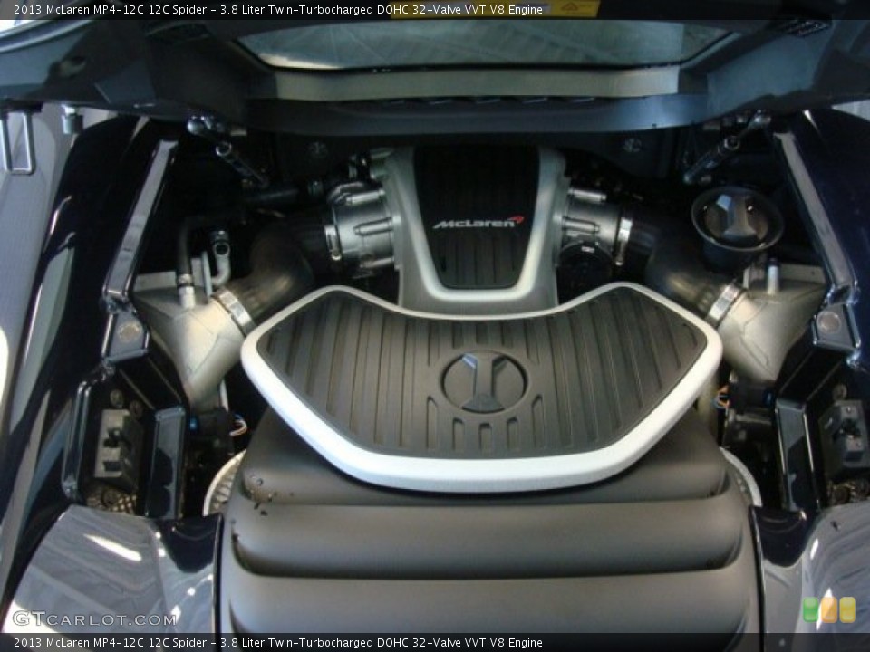 3.8 Liter Twin-Turbocharged DOHC 32-Valve VVT V8 Engine for the 2013 McLaren MP4-12C #79345175