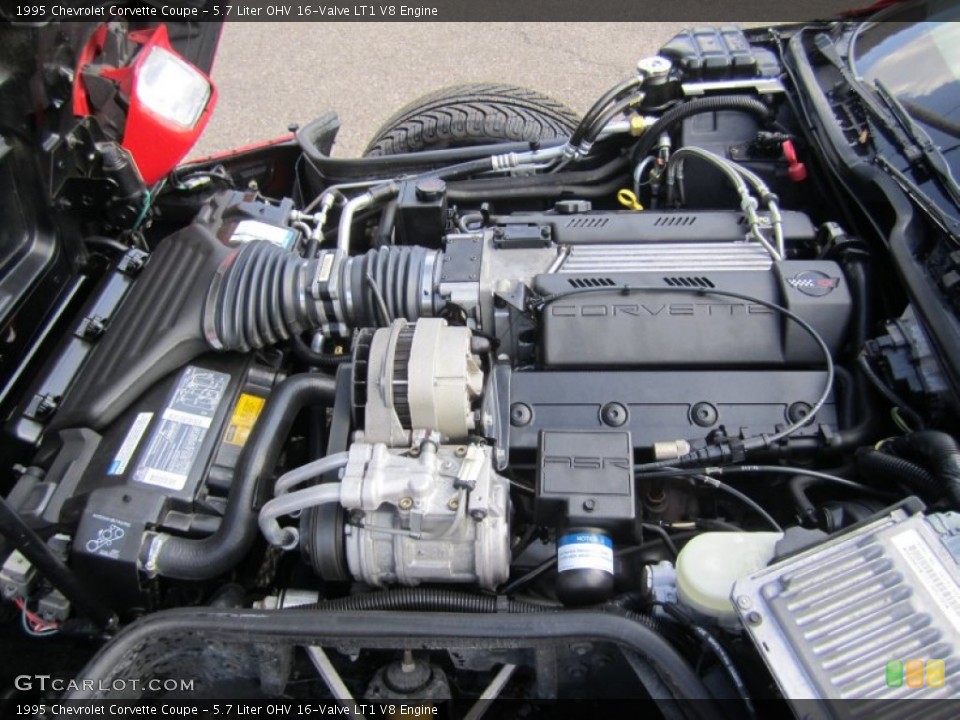 5.7 Liter OHV 16-Valve LT1 V8 Engine for the 1995 Chevrolet Corvette #79353665