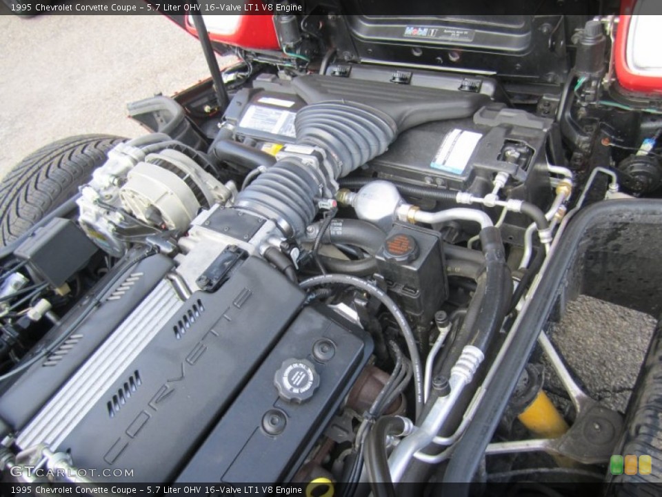 5.7 Liter OHV 16-Valve LT1 V8 Engine for the 1995 Chevrolet Corvette #79353709