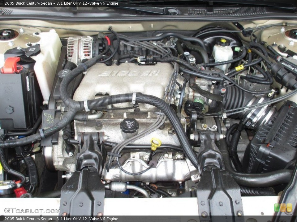 3.1 Liter OHV 12-Valve V6 Engine for the 2005 Buick Century #79370368