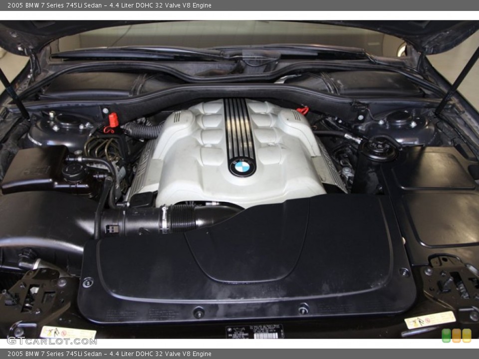 4.4 Liter DOHC 32 Valve V8 Engine for the 2005 BMW 7 Series #79376496