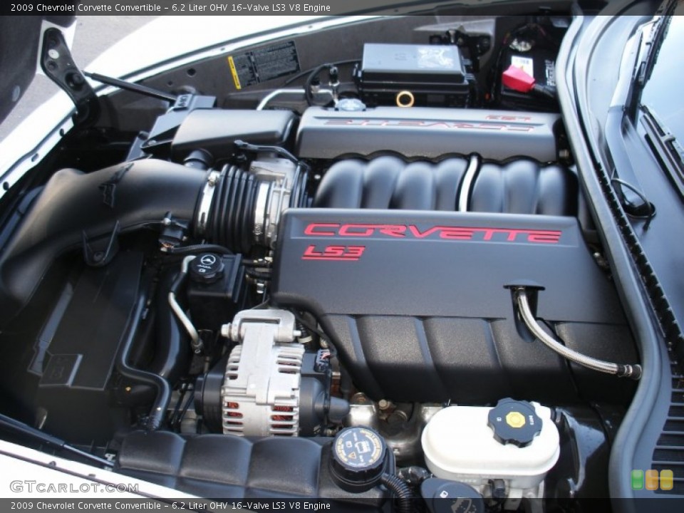 6.2 Liter OHV 16-Valve LS3 V8 Engine for the 2009 Chevrolet Corvette #79377796