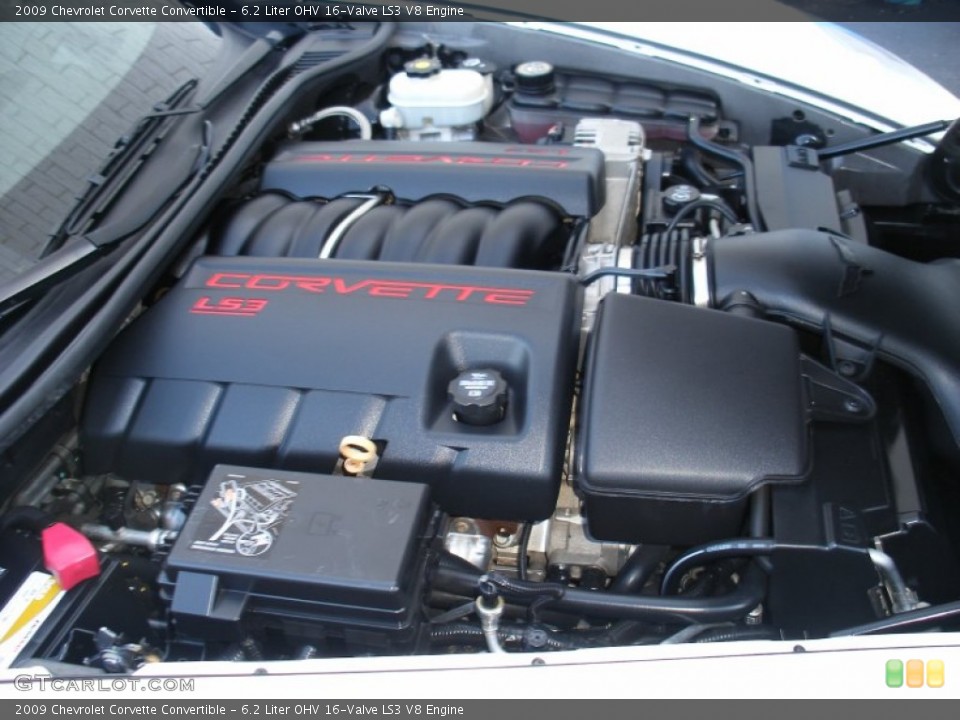 6.2 Liter OHV 16-Valve LS3 V8 Engine for the 2009 Chevrolet Corvette #79377814