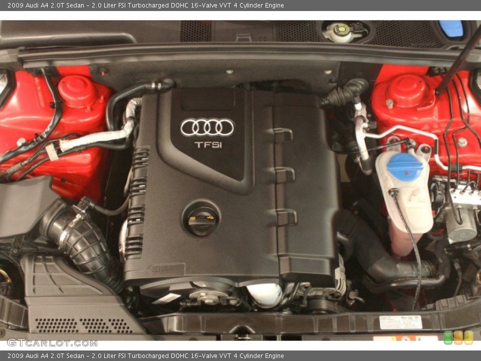 2.0 Liter FSI Turbocharged DOHC 16-Valve VVT 4 Cylinder Engine for the 2009 Audi A4 #79380081