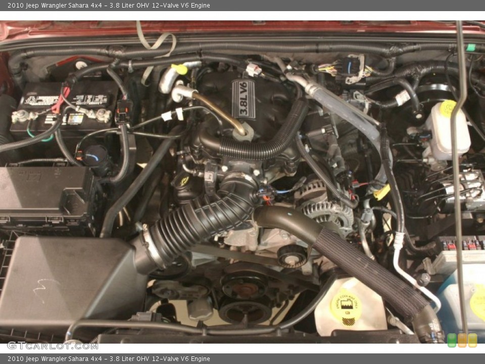 3.8 Liter OHV 12-Valve V6 Engine for the 2010 Jeep Wrangler #79385407