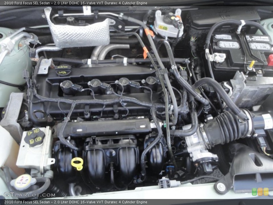 2.0 Liter DOHC 16-Valve VVT Duratec 4 Cylinder Engine for the 2010 Ford Focus #79418115