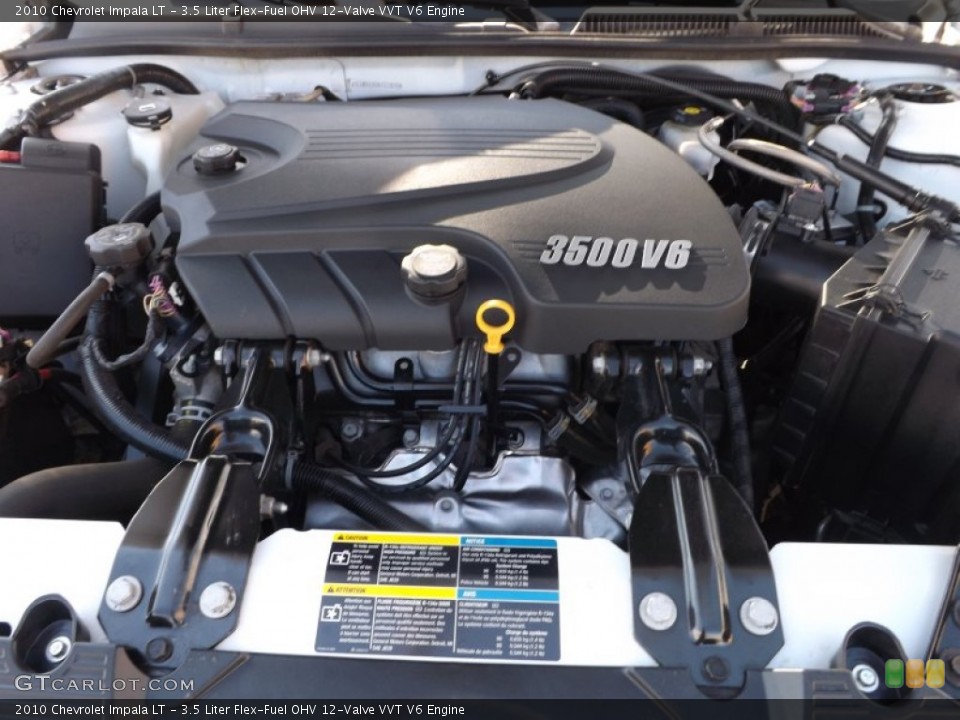 3.5 Liter Flex-Fuel OHV 12-Valve VVT V6 Engine for the 2010 Chevrolet Impala #79421771