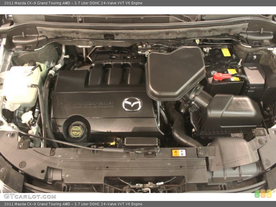 3.7 Liter DOHC 24-Valve VVT V6 Engine for the 2011 Mazda CX-9 #79426094