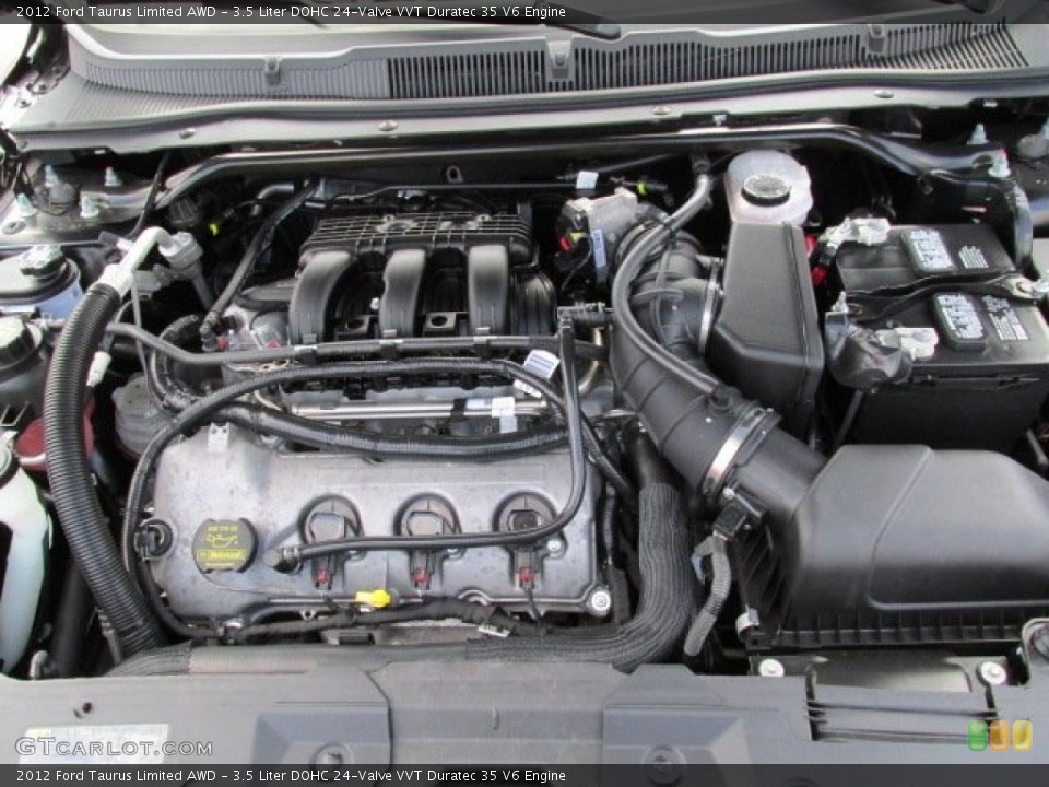 3.5 Liter DOHC 24-Valve VVT Duratec 35 V6 Engine for the 2012 Ford Taurus #79438049