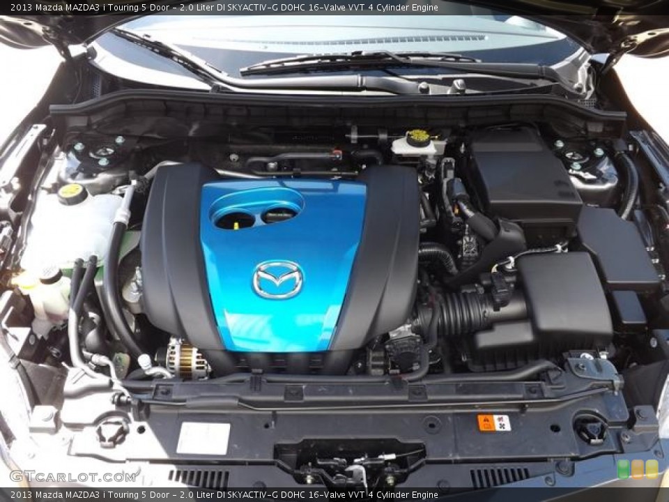2.0 Liter DI SKYACTIV-G DOHC 16-Valve VVT 4 Cylinder Engine for the 2013 Mazda MAZDA3 #79441253