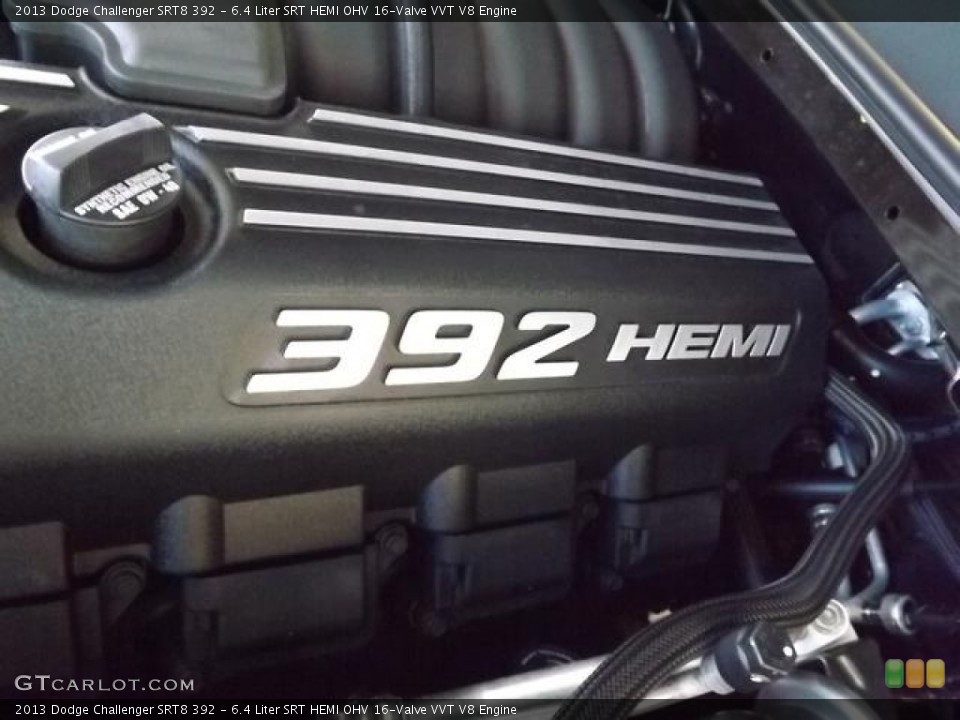6.4 Liter SRT HEMI OHV 16-Valve VVT V8 Engine for the 2013 Dodge Challenger #79442417
