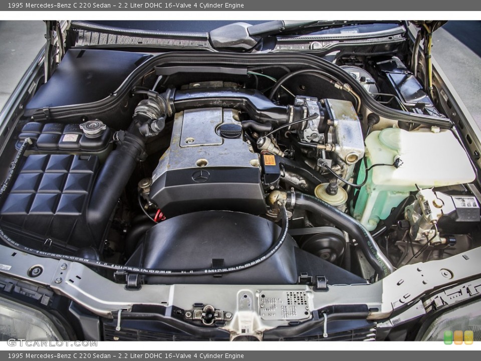 2.2 Liter DOHC 16-Valve 4 Cylinder Engine for the 1995 Mercedes-Benz C #79447670